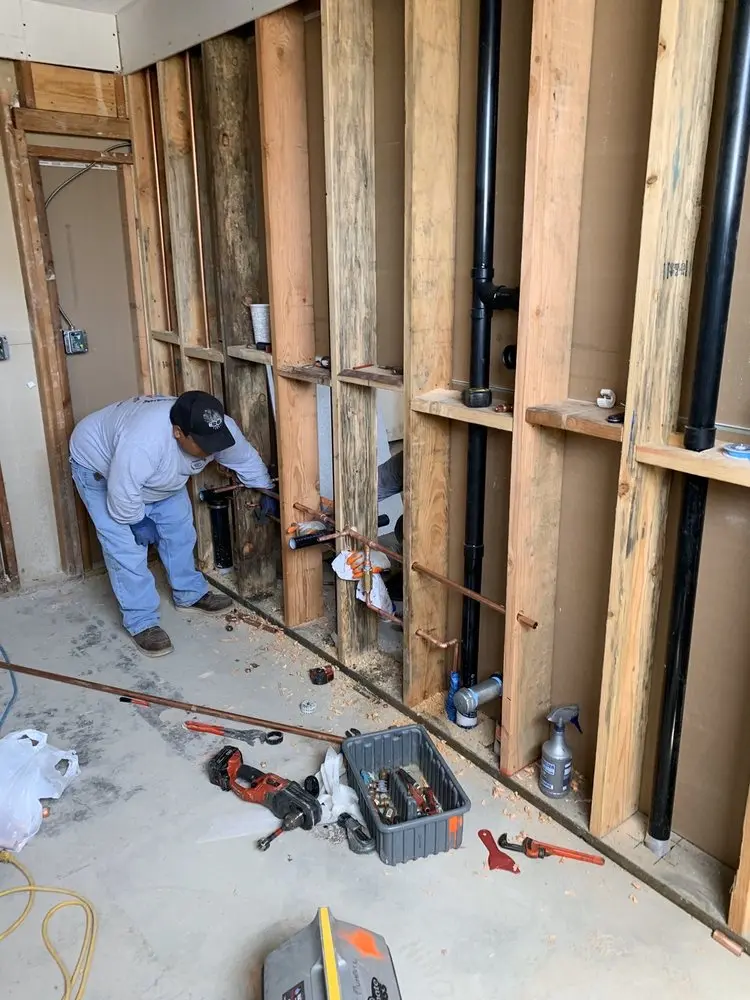 Commercial rough-in plumbing for Gas Line Repair in East Stroudsburg
